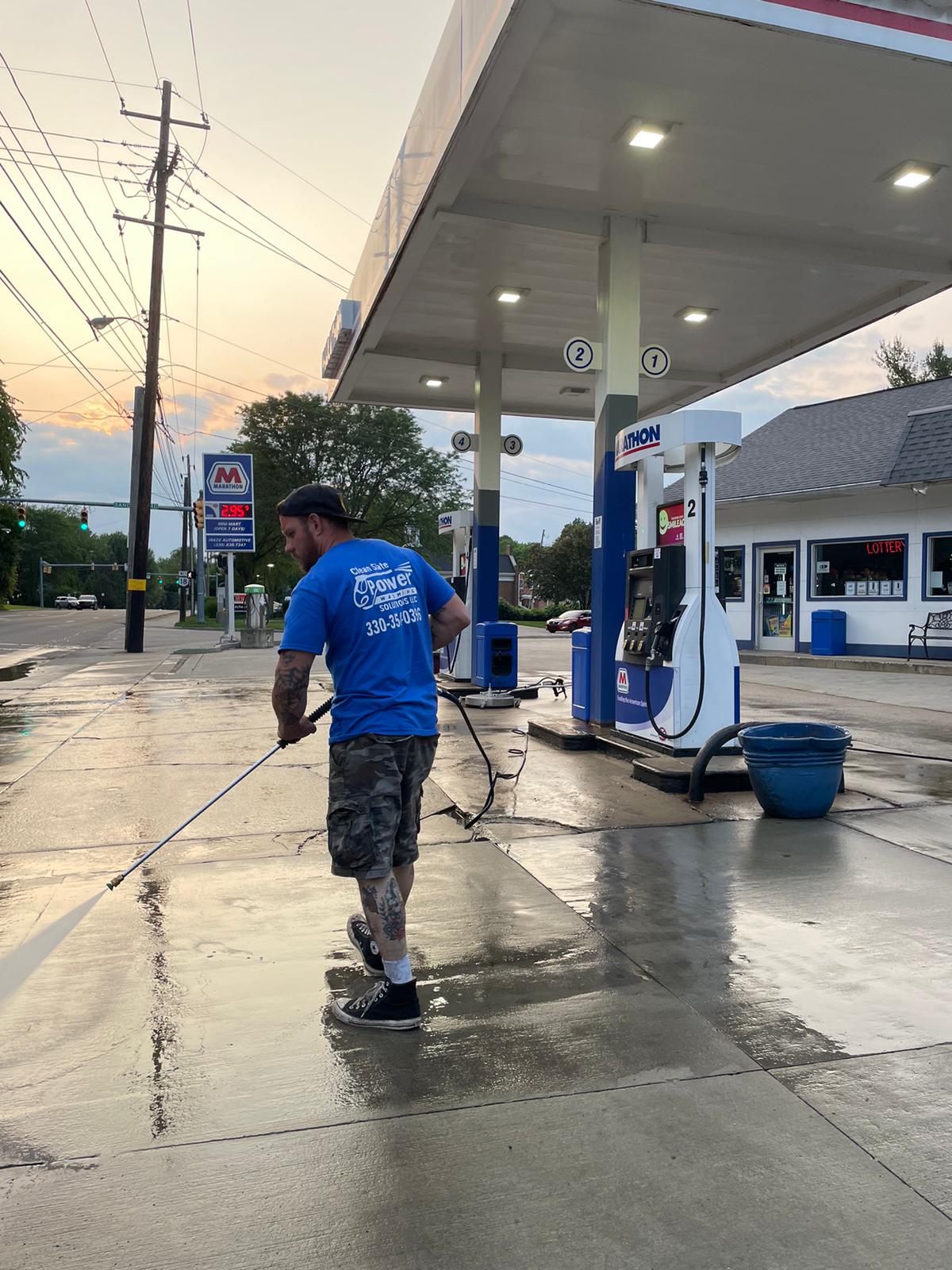 Power washing, Exterior cleaning