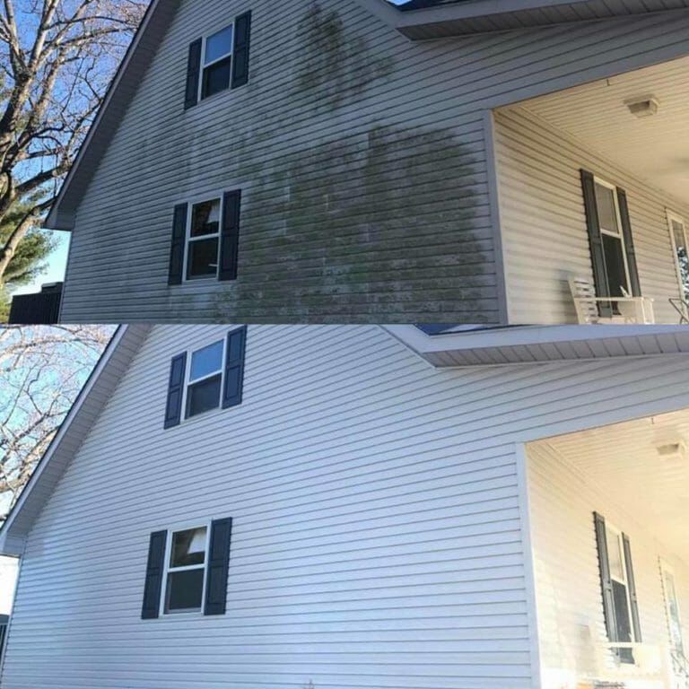 Concrete cleaning